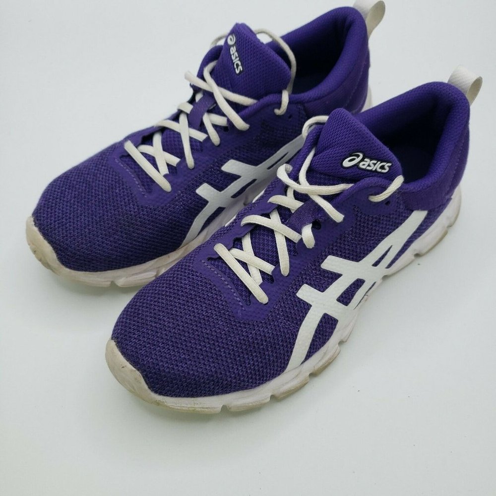 Asics GEL Flytefoam Purple Mesh EVA 6 Eyelet Lace Women Training Sneakers Sz 8.5 - Picture 8 of 9